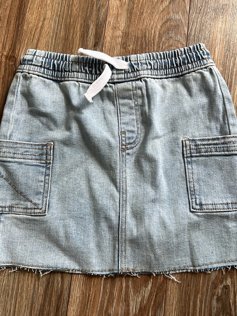 NWOT Kids Little Bipsy Light Wash Denim Skirt